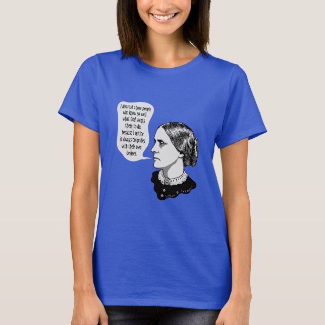 Camiseta Susan B. Atheist (Anverso)