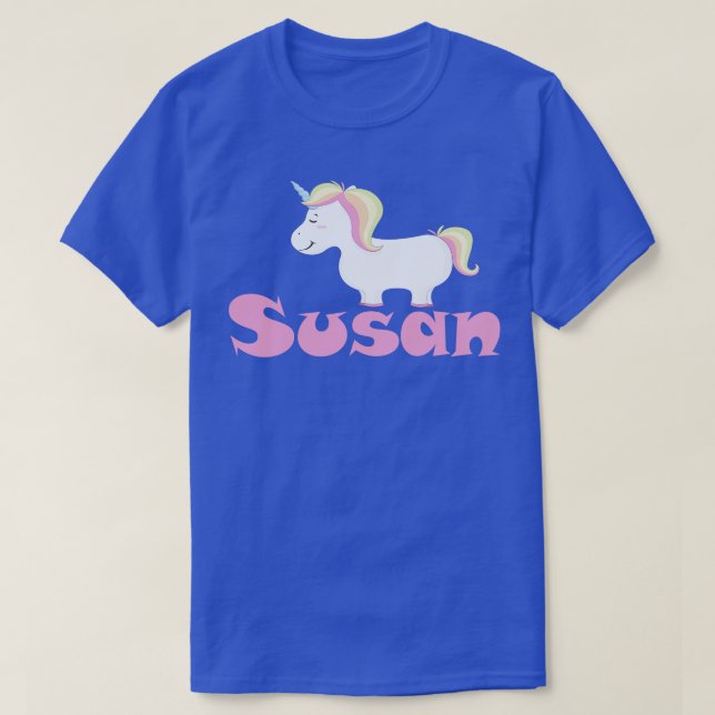 Camiseta Susan Unicorn (Diseño del anverso)