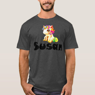 Camiseta Susan Unicorn Name 2