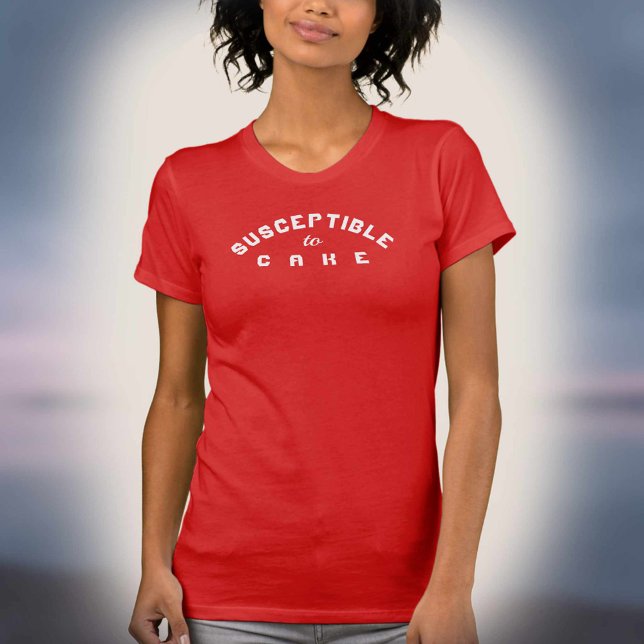 Camiseta Susceptible a la gráfica de torta (Subido por el creador)