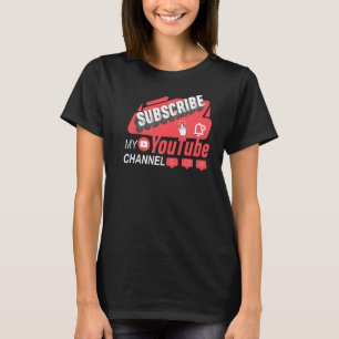 Camiseta Suscripción A Mi Cr De Contenido De Transmisión De