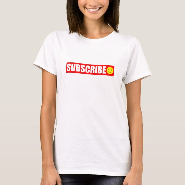 Camiseta Suscripción a T-Shirt (Anverso)