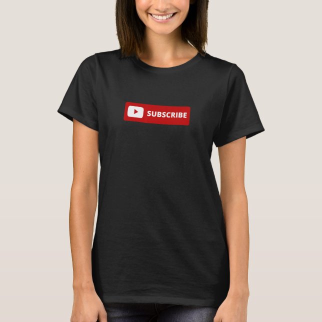 Camiseta Suscripción - Social Podcaster Vlogger (Anverso)