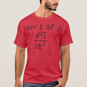 Camiseta Sushant Singh Rajput con ecuación matemática rara 
