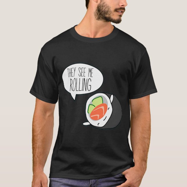 Camiseta Sushi (Anverso)