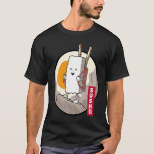 Camiseta Sushi Adventures para el japonés Sashimi Maki Itam