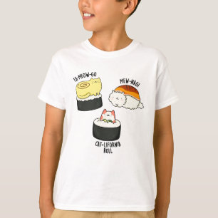 Camiseta Sushi Cats divertidos Sushi Pun