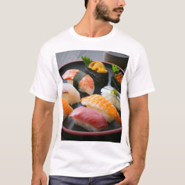 Camiseta Sushi Circle – Japanese Round Dance
