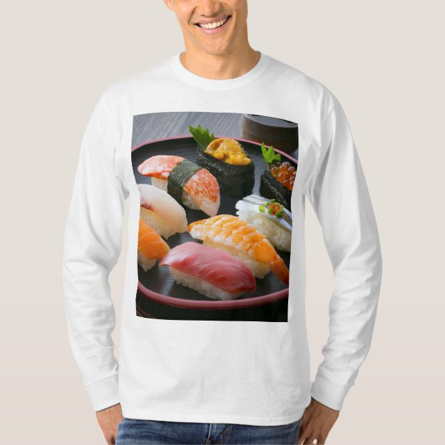 Camiseta Sushi Circle – Japanese Round Dance (Anverso)