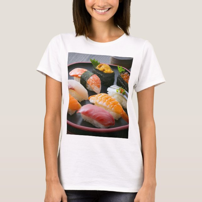 Camiseta Sushi Circle – Japanese Round Dance (Anverso)