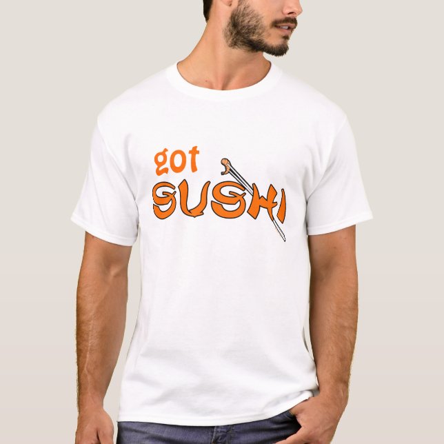 Camiseta sushi conseguido (Anverso)