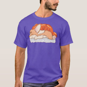 Camiseta Sushi Corgi Cumpleaños, Love Dog Amantes A Las Muj