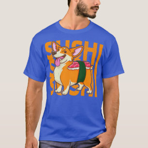 Camiseta Sushi Corgi Dog Funny Corgi