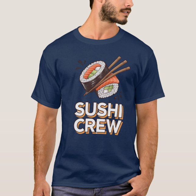 Camiseta Sushi Crew (Anverso)