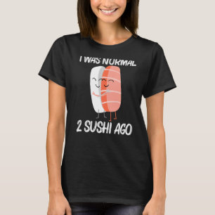 Camiseta Sushi Curso Para Hombres Cocina Japonesa