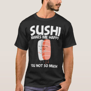 Camiseta Sushi Curso Para Hombres Cocina Japonesa