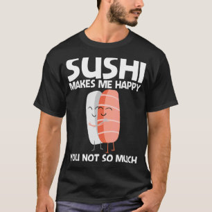 Camiseta Sushi Curso Para Hombres Cocina Japonesa
