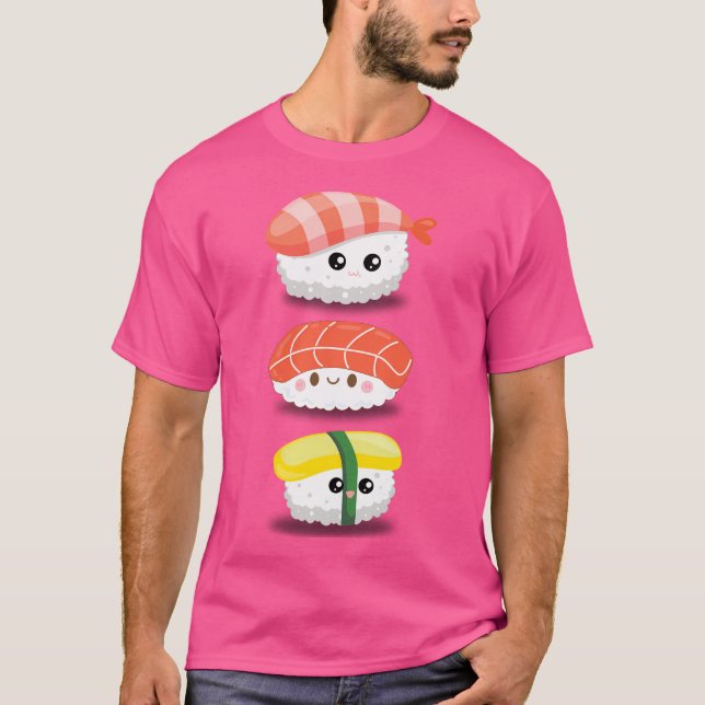 Camiseta Sushi cute (Anverso)