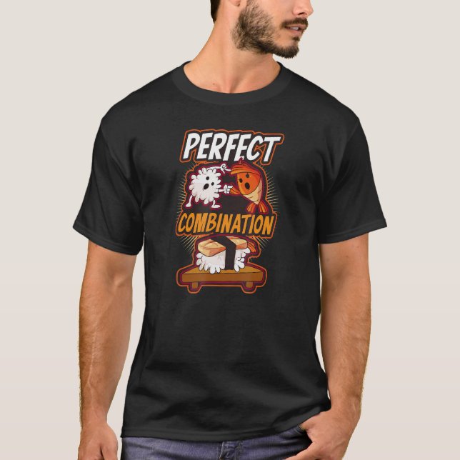 Camiseta Sushi de combinación perfecta (Anverso)
