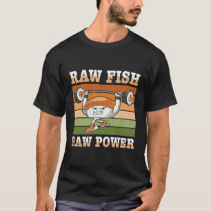 Camiseta Sushi de comida japonesa amante del Bodybuilder Fi