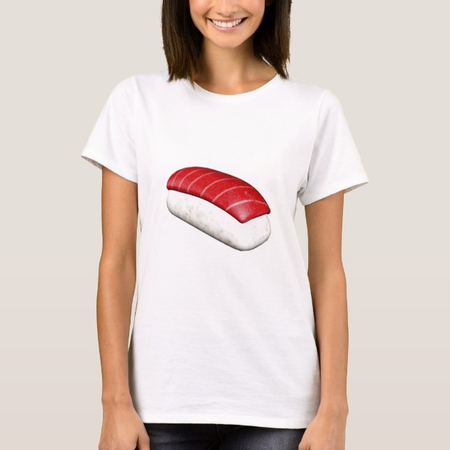 Camiseta Sushi de Nigiri Maguro (Anverso)