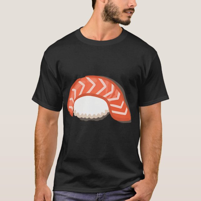 Camiseta Sushi de salmón (Anverso)