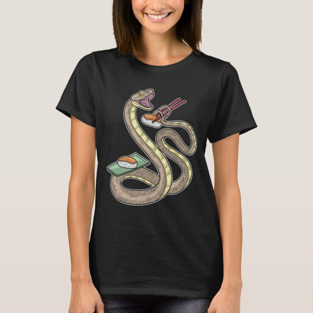 Camiseta Sushi de Serpiente (Anverso)