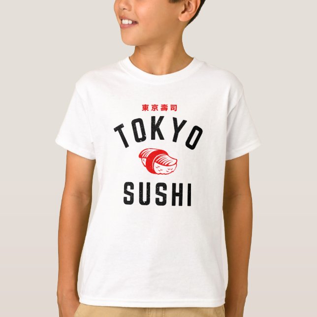 Camiseta Sushi de Tokio (Anverso)