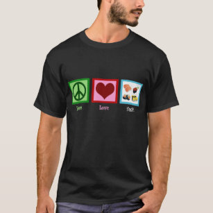 Camiseta Sushi del amor de la paz
