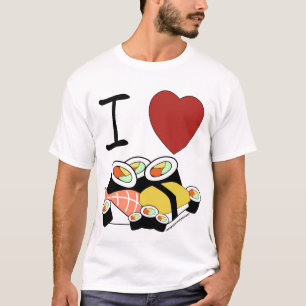 Camiseta Sushi del corazón I