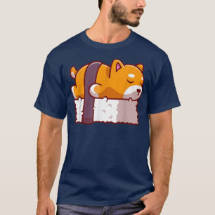 Camiseta Sushi divertidos y Ramen Shiba Inu Kawaii Otaku An