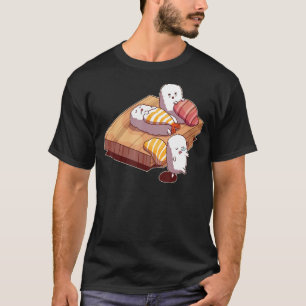 Camiseta Sushi durmiente Cocina japonesa de cocina