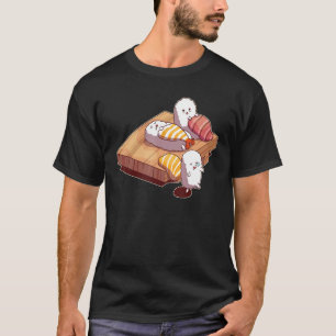Camiseta Sushi durmiente Cocina japonesa de cocina