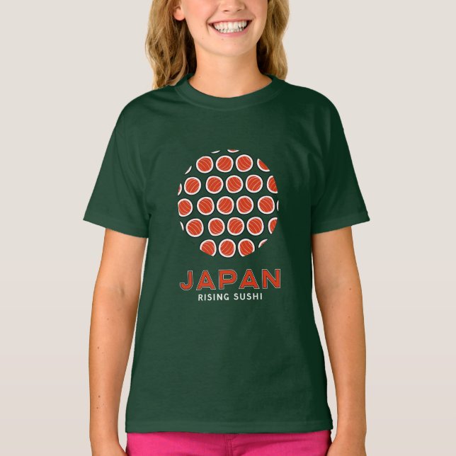 Camiseta Sushi en ascenso (Anverso)