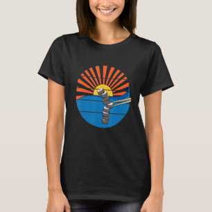Camiseta Sushi Foodie japonés retro vintage