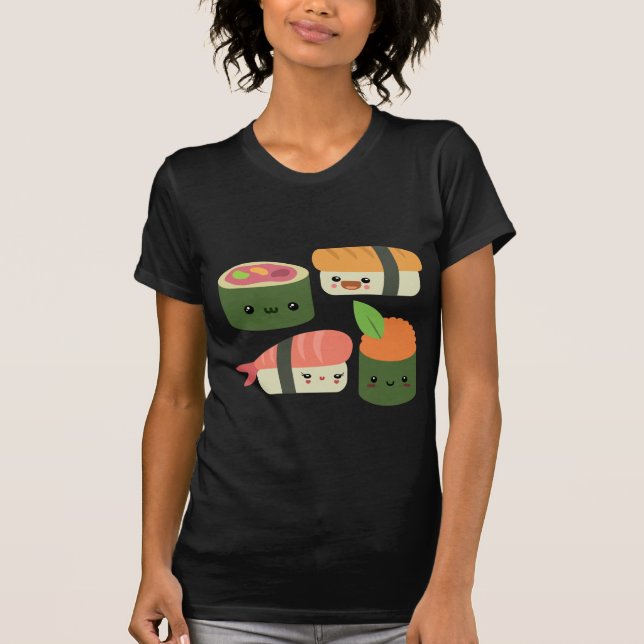 Camiseta Sushi Friends (Anverso)