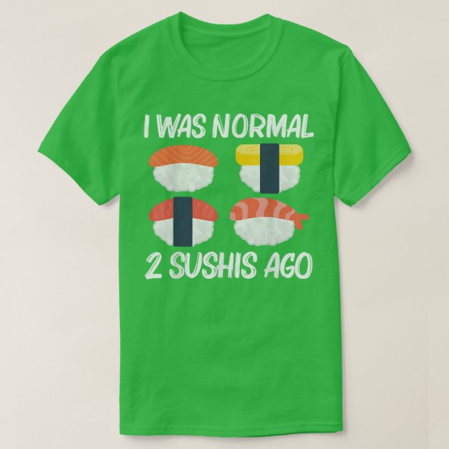Camiseta Sushi Guay Para Hombres Mujeres Japonesas Sashimi  (Diseño del anverso)
