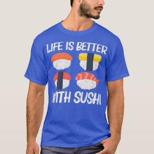Camiseta Sushi Guay Para Hombres Mujeres Japonesas Sashimi