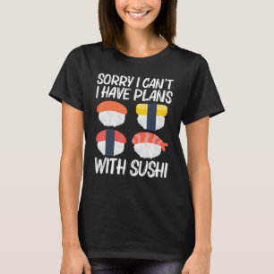 Camiseta Sushi Guay Para Hombres Mujeres Japonesas Sashimi 