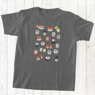 Camiseta Sushi japonés