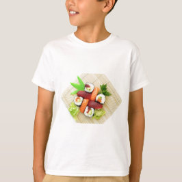 Camiseta Sushi Japonés Delicioso Comida Asiática Sabroso