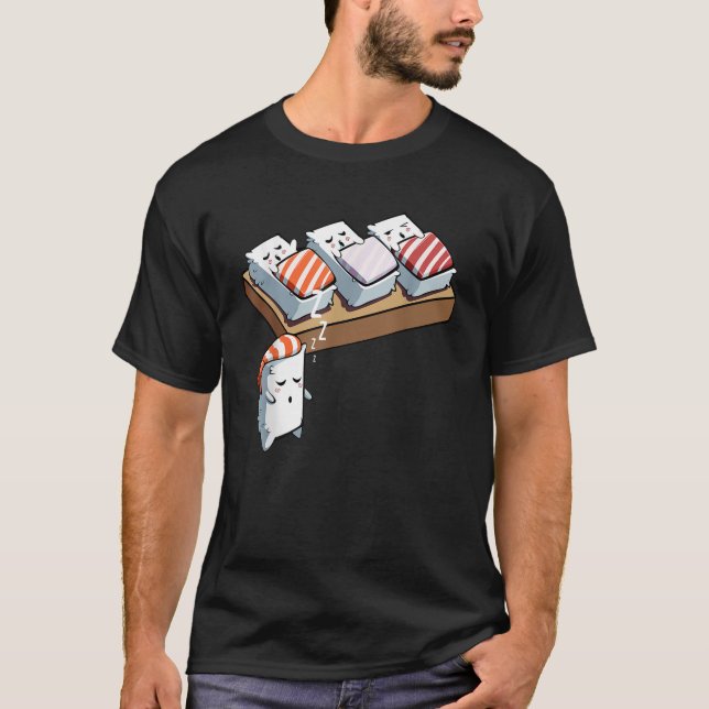 Camiseta Sushi Kawaii japonés Tasty Ja (Anverso)
