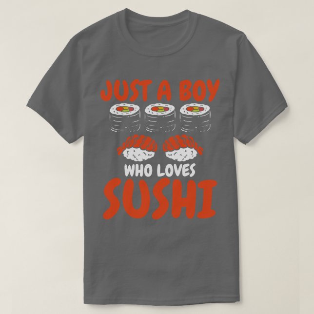 Camiseta Sushi Lover (Diseño del anverso)