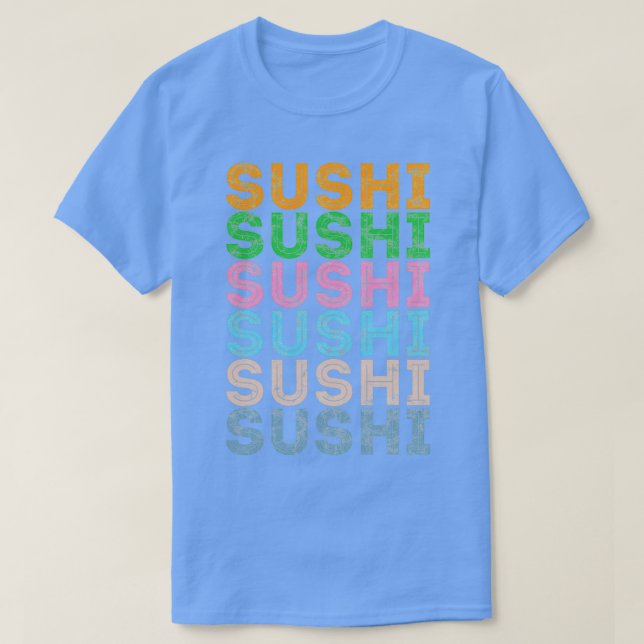 Camiseta Sushi Lover repitió (Diseño del anverso)