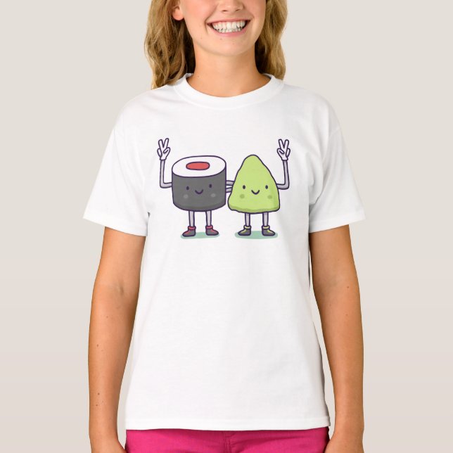 Camiseta Sushi mejor amigo (Anverso)
