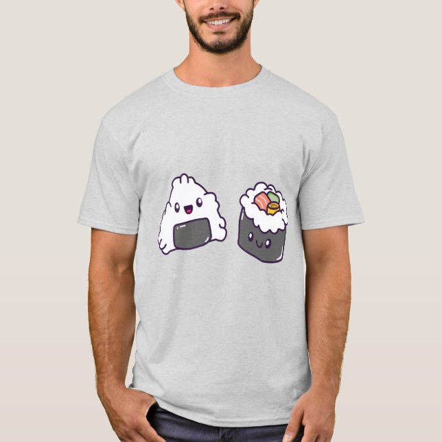 Camiseta Sushi Mens  (Anverso)