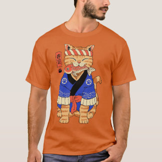 Camiseta Sushi Meowster Cat
