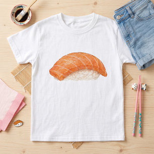 Camiseta Sushi Nigiri de Salmón Japonés para Foodies