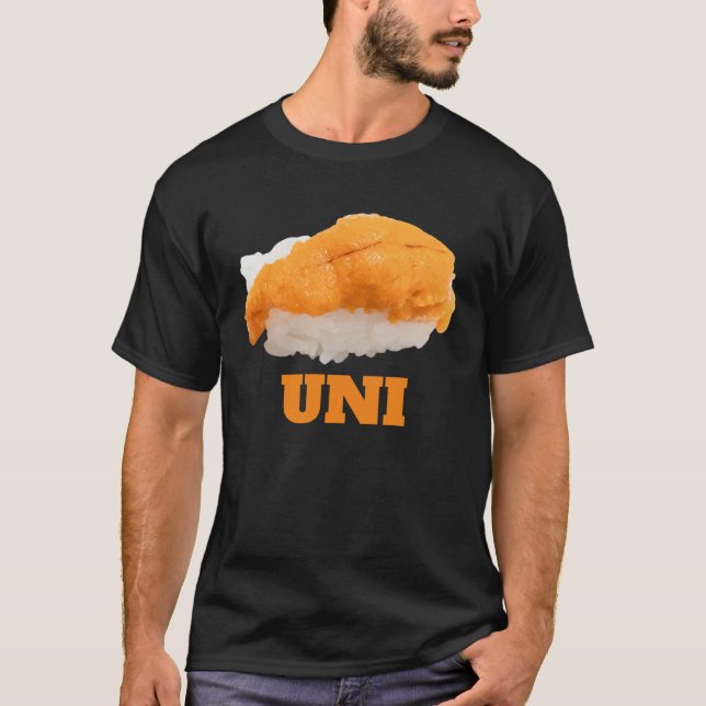 Camiseta Sushi Nigiri Uni de Sea Urchin para hombres mujere (Anverso)