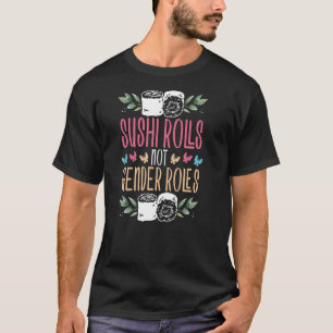 Camiseta Sushi no juega roles de género Feminismo